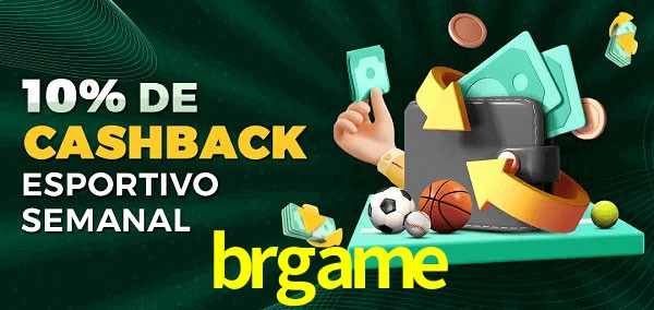 10% de bônus de cashback na brgame